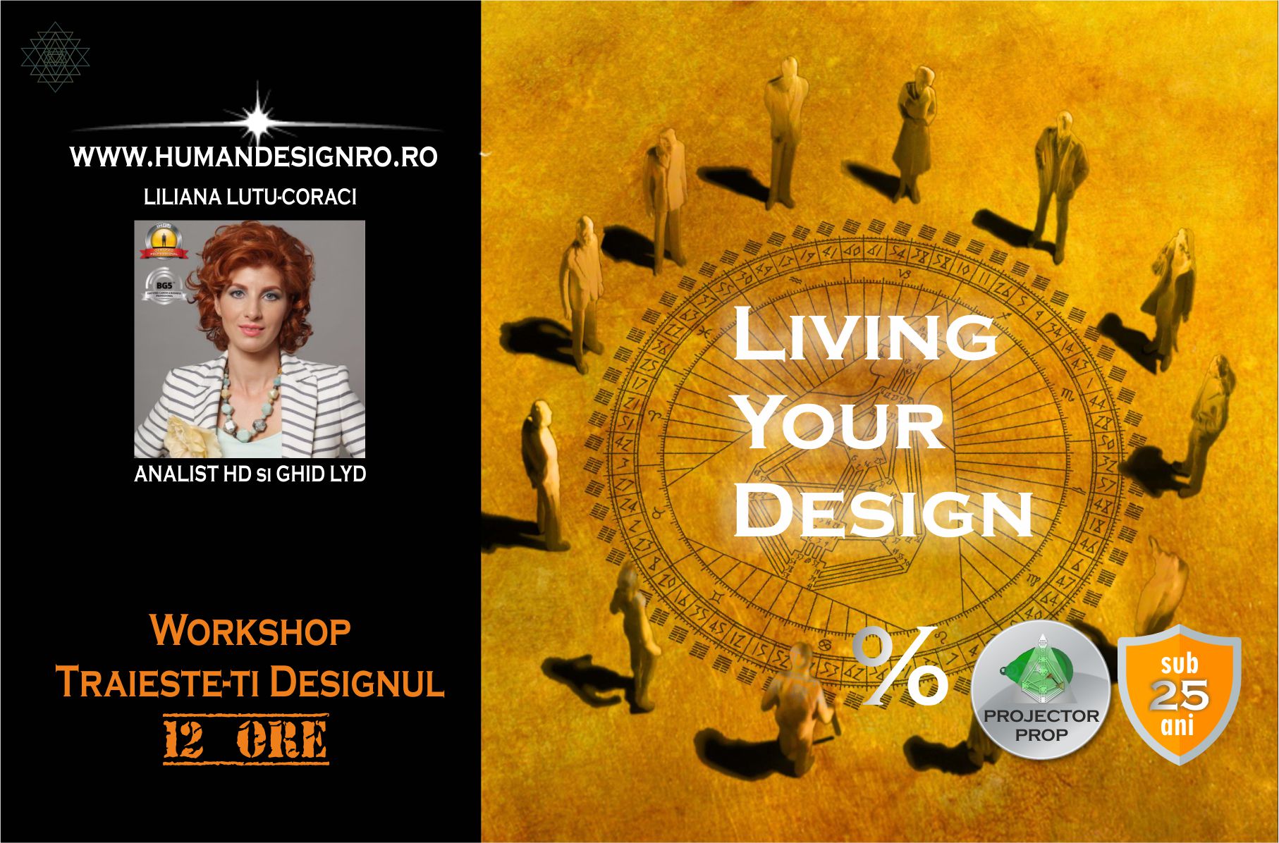 Curs Human Design Traieste-ti Designul - Living Your Design LYDRO