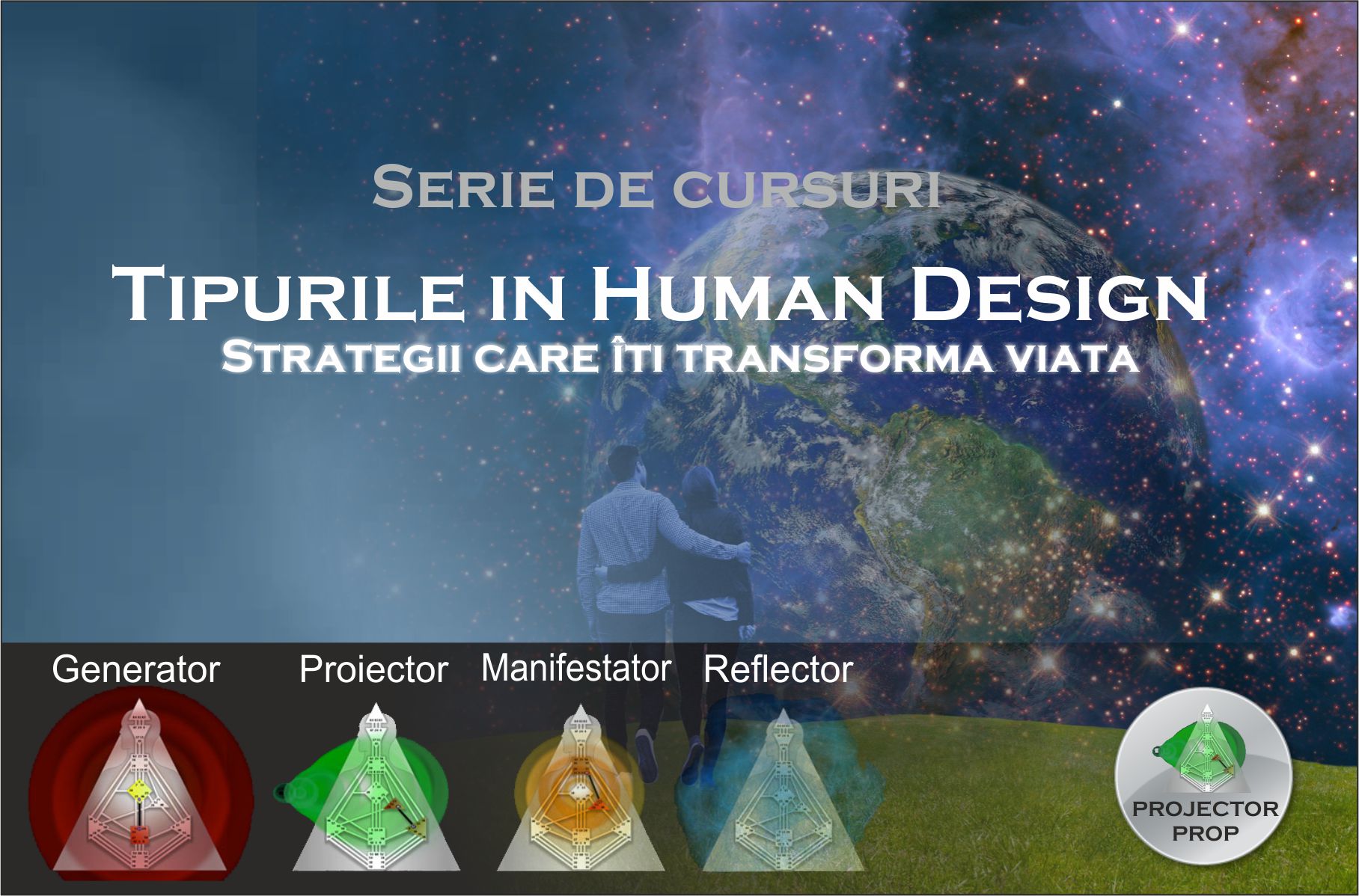 Curs Human Design: Tipuri – strategii pentru o viata corecta