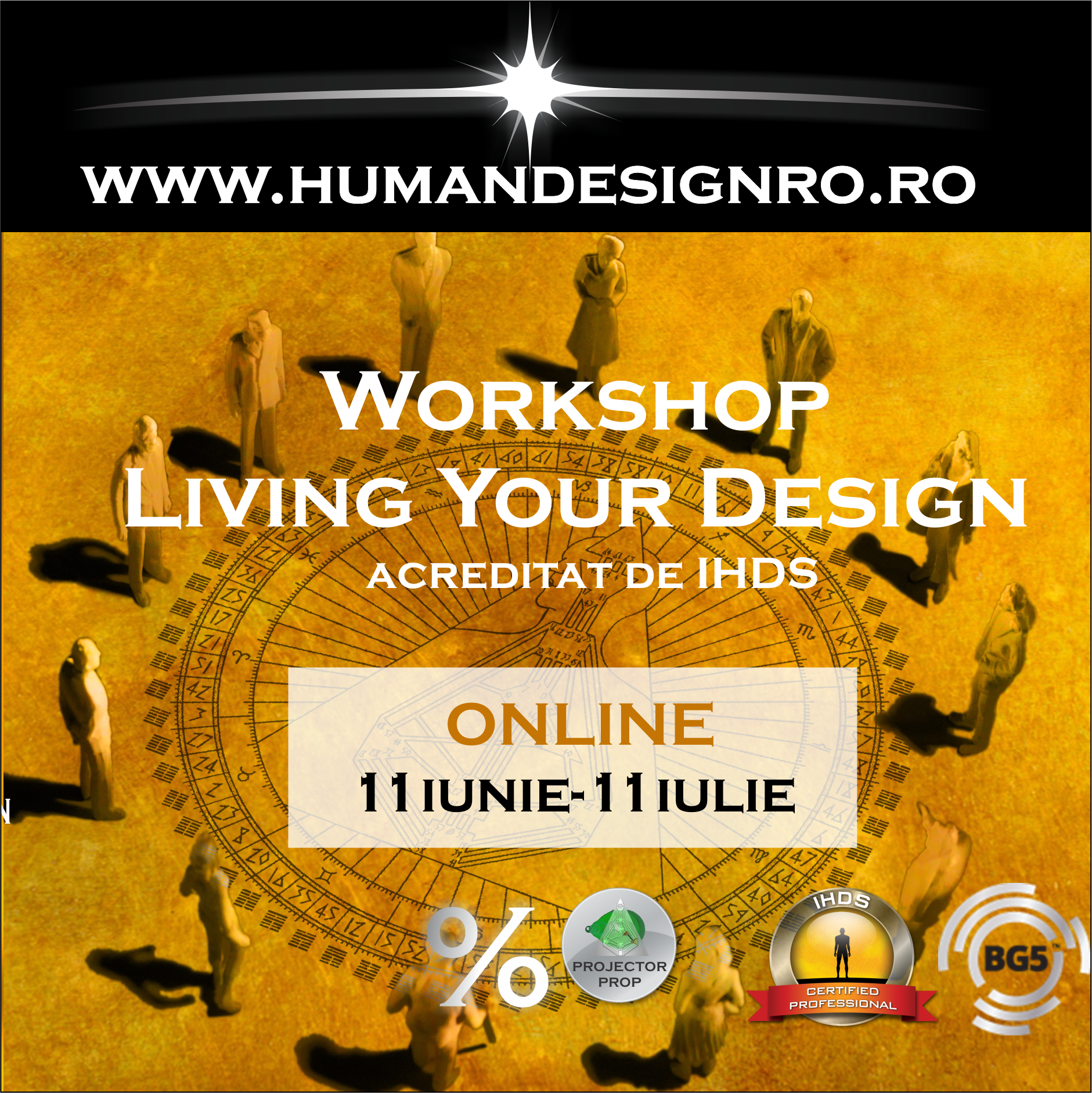 Curs Human Design Traieste-ti Designul – Living Your Design LYDRO