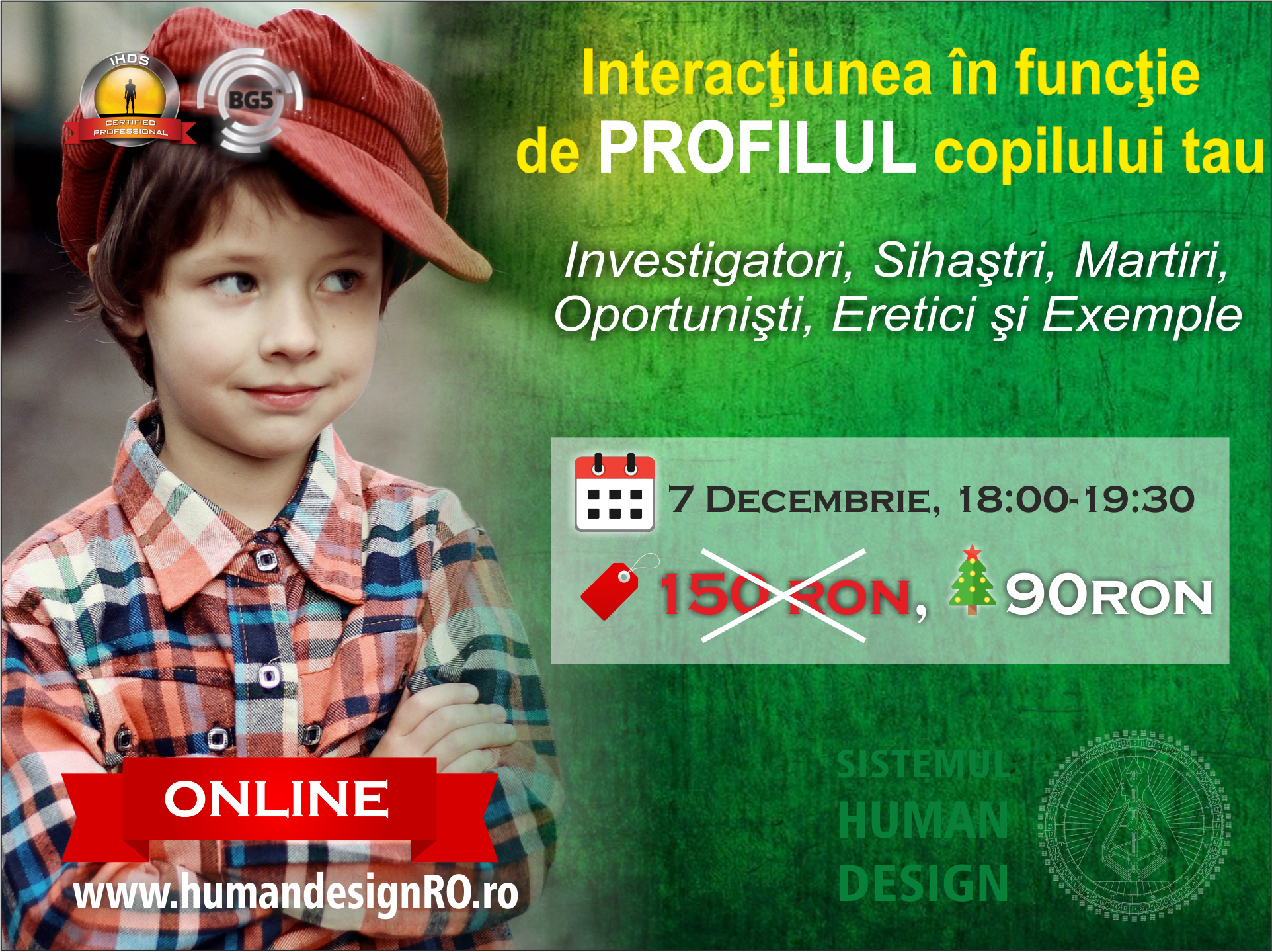 Human Design – Profilul: Interactioneaza corect cu copilul tau
